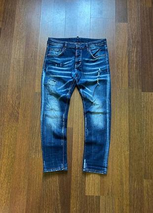 Dsquared2 джинси чоловічі faded washed штани оригінал street style б у