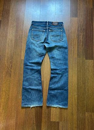Lee denver штани чоловічі faded кльош washed оригінал б у