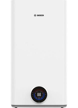 Водонагреватель электр. плоский слим bosch tronic 5500it, 50 л, 1,5 квт, ун. монтаж, эл. упр-ние, wi-fi, b, белый