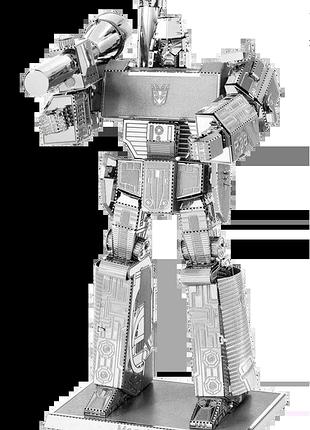 Металевий 3d конструктор "megatron transformers", metal earth, mms303