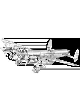 Металевий 3d конструктор "літак avro lancaster", metal earth, mms067