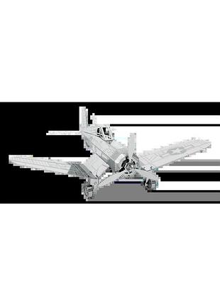 Металевий 3d конструктор "літак f4u corsair", metal earth, mms035