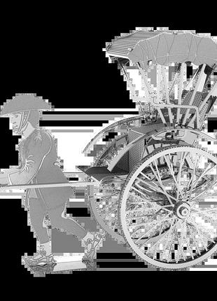 Металевий 3d конструктор "рікша", metal earth, mms120