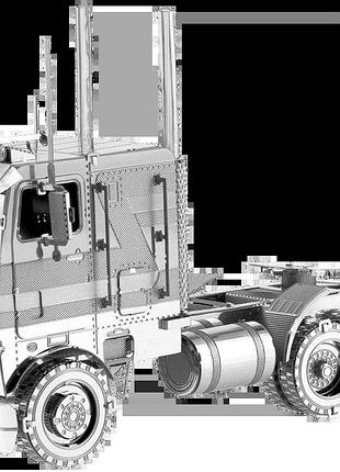 Металевий 3d конструктор "вантажівка coe", metal earth, mms145