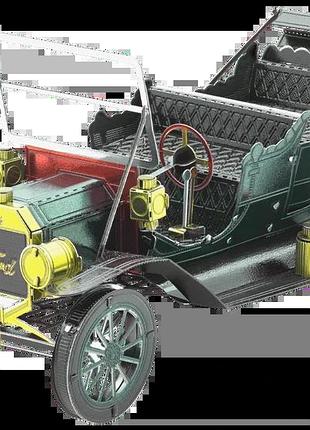 Металевий 3d конструктор "1908 ford model т, зелений", metal earth, mms051g