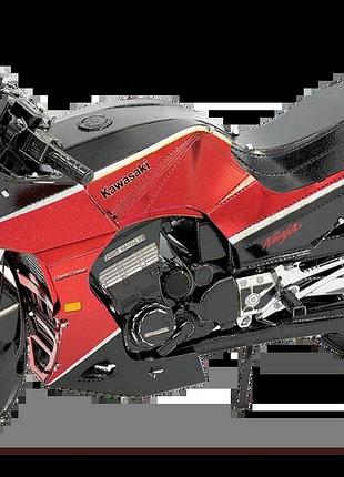 Металевий 3d конструктор "мотоцикл kawasaki gpz900r", metal earth, icx145