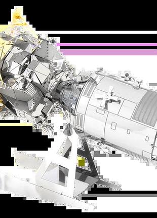 Металевий 3d конструктор "командний/службовий відсіки корабля "аполлон"", metal earth, mms168