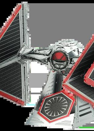 Металевий 3d конструктор "star wars - sith tie fighter", metal earth, mms417