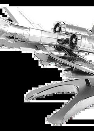 Металевий 3d конструктор "американський штурмовик a-10 warthog", metal earth, mms109