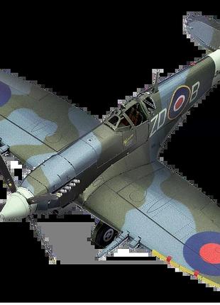 Металевий 3d конструктор "британський винищувач supermarine spitfire", metal earth, me1005