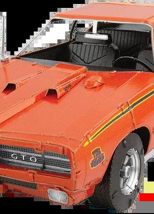 Металевий 3d конструктор "автомобіль 1969 pontiac gto judge", metal earth, me1027
