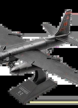 Металевий 3d конструктор "американський літак-розвідник u-2 dragon lady", metal earth, mms214