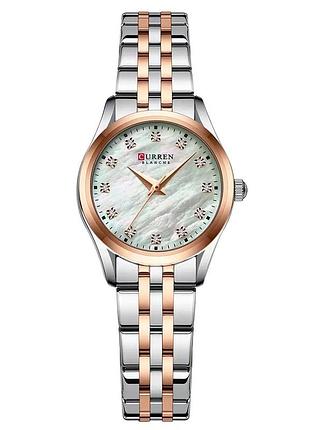 Наручний годинник curren сurren 9111 gold-silver-white