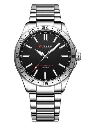 Наручний годинник curren 8452 silver-black