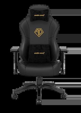 Крісло ігрове anda seat phantom 3 black/gold size l