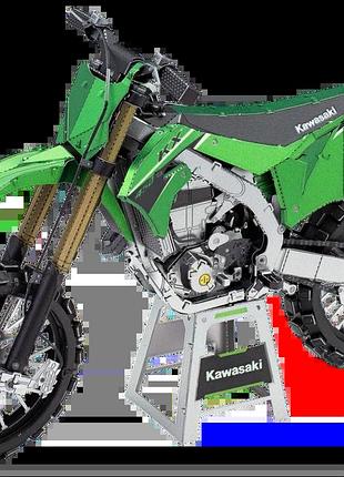 Металевий 3d конструктор "мотоцикл kawasaki kx-450", metal earth, ps2015