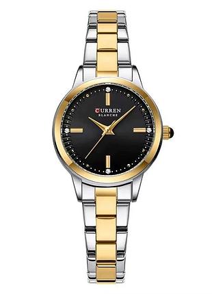 Наручний годинник curren сurren 9094 gold-silver-black