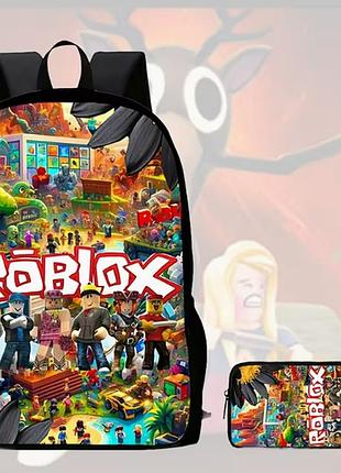 Набор 2 предмета рюкзак пенал роблокс roblox