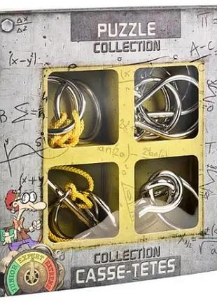Набор металлических головоломок e3d extreme metal puzzles collection желтый
