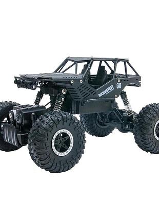 Автомобіль off-road crawler з р/к - tiger (матовий чорний, акум. 4,8v, метал. корпус, 1: 18)