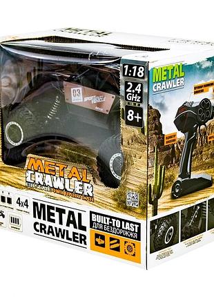 Автомобіль off-road crawler з р/к - super speed (матовий коричн., акум. 4.8v, метал. корпус, 1:18)