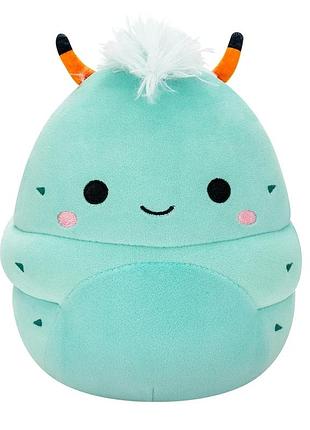 М'яка іграшка squishmallows – рогата гусениця ольті (19 см)