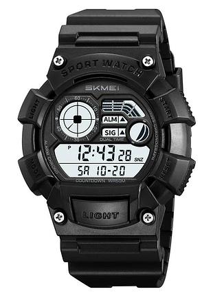 Наручний годинник skmei 2403bkwt black-white