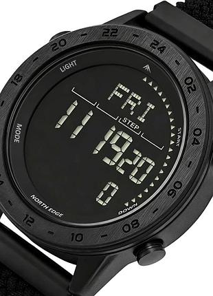 Наручний годинник north edge tank3 nylon power 5bar, 2 ремінці
