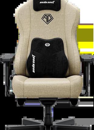 Крісло ігрове anda seat kaiser 3e xl beige fabric