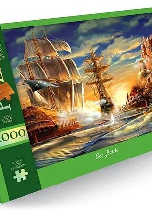 Пазл "sea battle" danko toys c1000-12-08, 1000 ел.