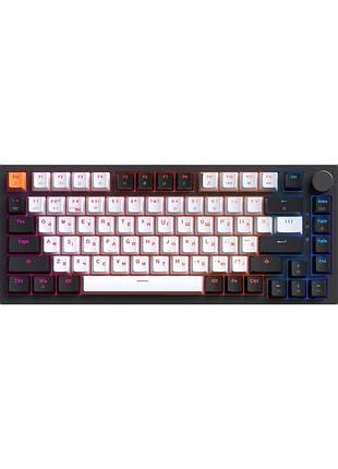 Бездротова механічна клавіатура gamepro mk160 qlab sakura switch black