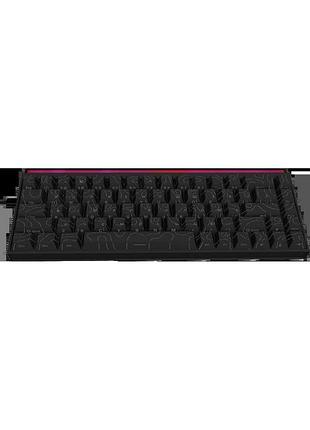Дротова механічна клавіатура ajazz nk68 red switches side contour black (nk68-r-s-b)