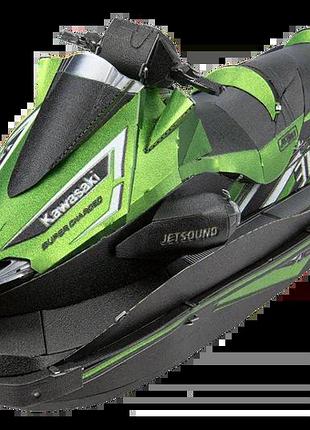 Металевий 3d конструктор "гідроцикл kawasaki jet ski ultra 310lx", metal earth, icx144