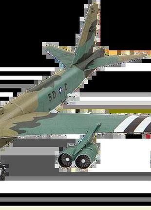 Металевий 3d конструктор "літак boeing b-52 stratofortress", metal earth, me1037