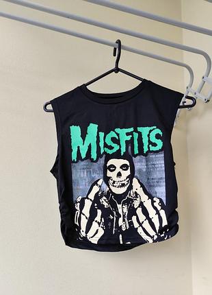 Женская майка топ misfits