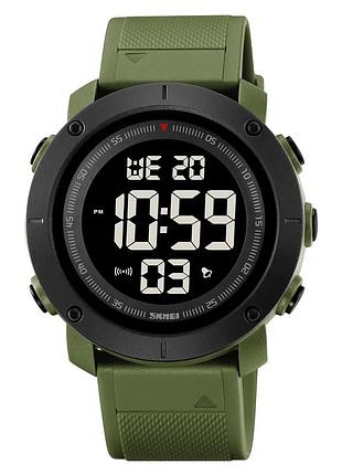 Наручний годинник skmei 2122agbk army green-black