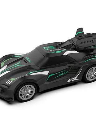 Автомобіль spray car на р/к - sport (чорний, 1:24, світло, вихлопна пара)