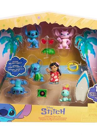 Набір колекційних фігурок stitch - стіч