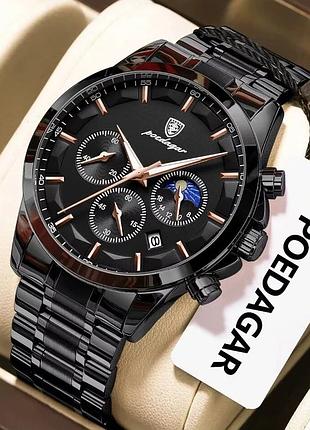 Чоловічий годинник poedagar west black