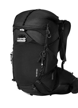 Рюкзак туристичний naturehike helium cnk2450xb016, 40 л, чорний, l