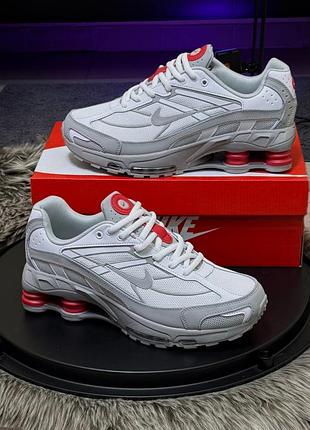Кроссовки мужские nike shox ride 2 sp, серые демисезонные весна-лето-осень кожа текстиль размер 41-46 новые 202-2