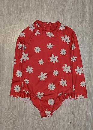 Купальник с длинным рукавом и upf 50+ от primark на 5-6 лет