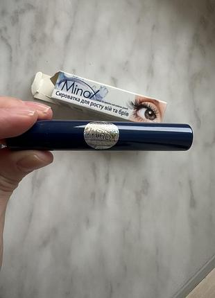 Сироватка для вій та брів minox