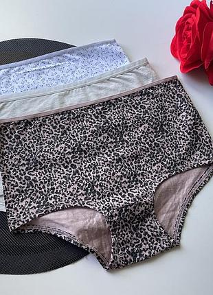 Трусики шортики бавовняні primark набір 3 шт