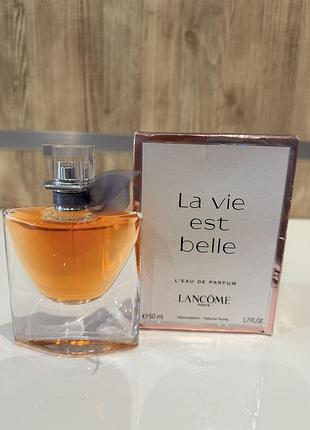 Lancome la vie est belle l`eau de parfum 50 мл, оригінал