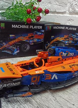 Конструктор  lego technic mclaren formula 1 гоночна+ коробка!!! + смаколик