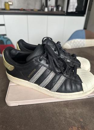 Кросівки adidas superstar, сорні, 37,5розмір. хороший стан