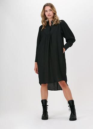 Легкое платье свободного кроя с длинным рукавом co’ couture