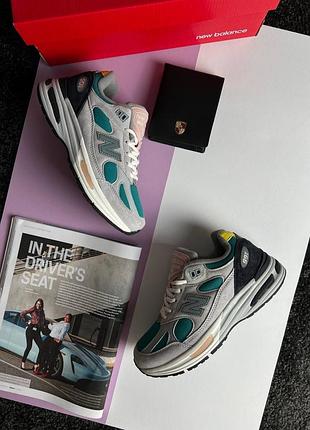 New balance 991 grey turquoise
