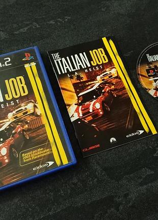Диск the italian job l.a. heist (playstation 2)
